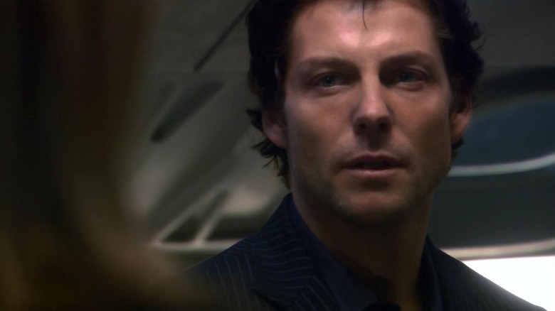 Lee Adama looking shocked