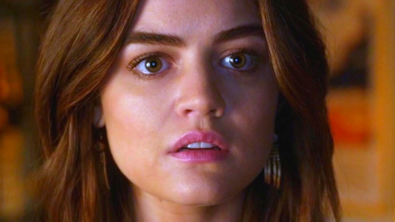 Aria looking shocked