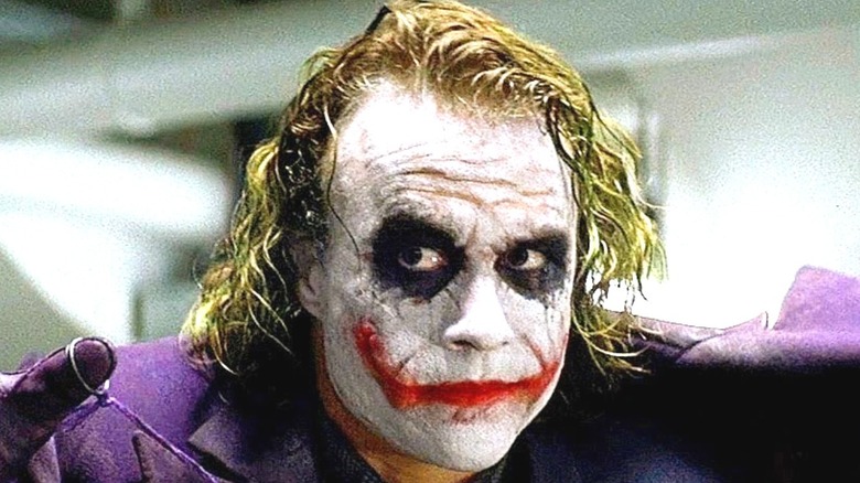 Heath Ledger as the Joker Dark Knight