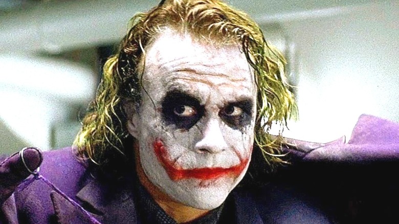 Heath Ledger as the Joker Dark Knight