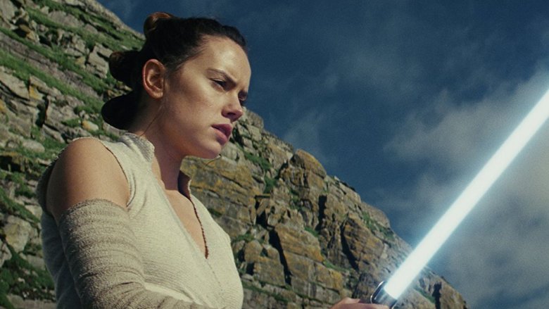 Rey in The Last Jedi