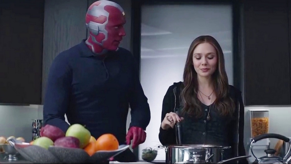 Wanda and Vision cooking