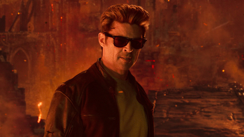 Johnny Cage looking focused in Mortal Kombat II