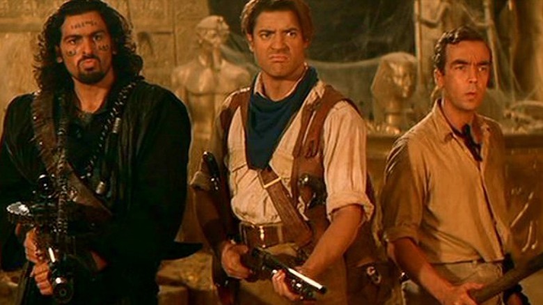 Oded Fehr, Brendan Fraser, John Hannah