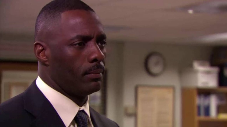 Charles Miner frowning at Dunder Mifflin
