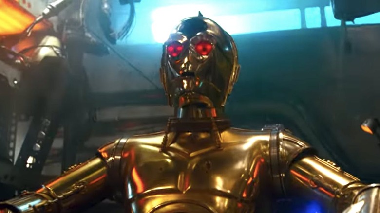 C-3PO with red eyes