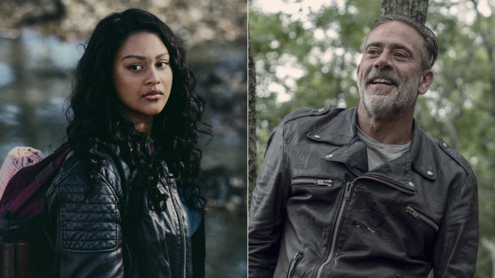 Aliyah Royale on The Walking Dead: World Beyond, Jeffrey Dean Morgan on The Walking Dead