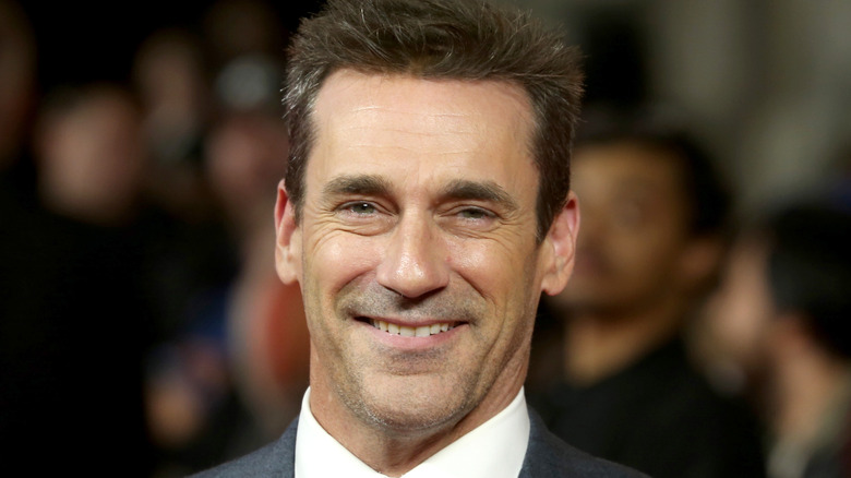Jon Hamm smiling