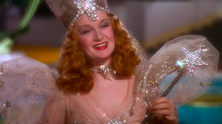 Glinda smiling