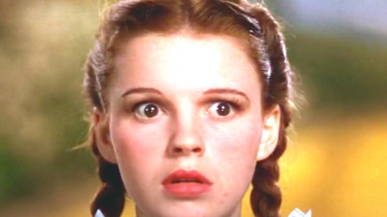 Dorothy looking shocked