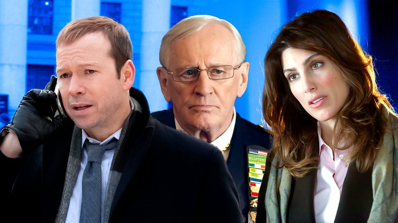 Donnie Wahlberg, Len Cariou, and Jennifer Esposito