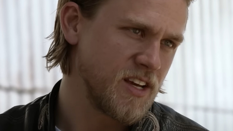 Charlie Hunnam speaking