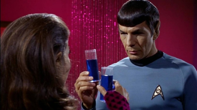 Spock with Romulan ale