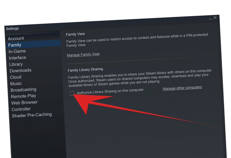 How to share Steam games with friends and family