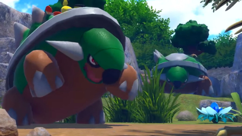Pokemon face off