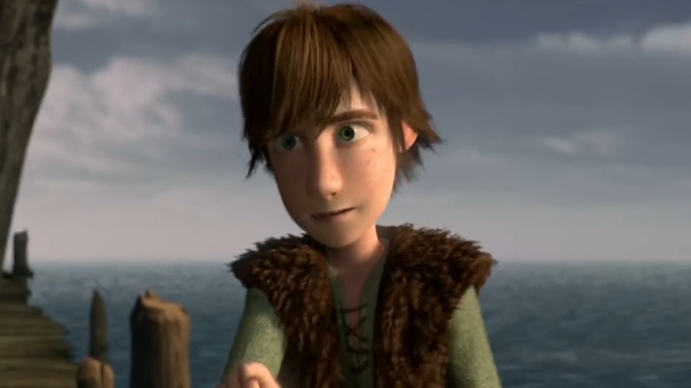 Hiccup staring