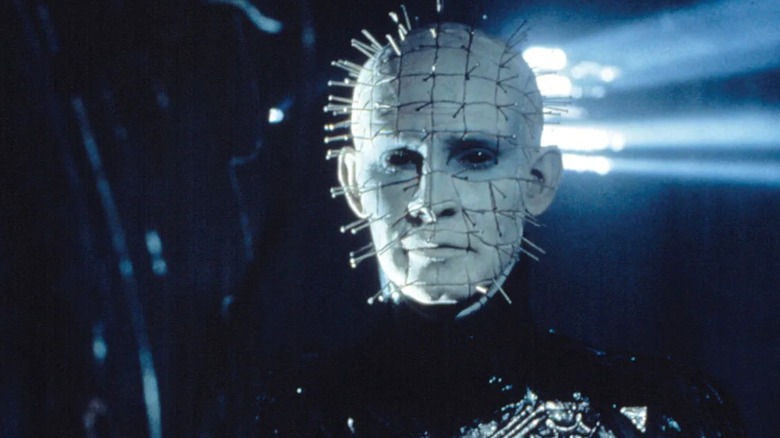 Pinhead lit from behind in Hellraiser (1987)