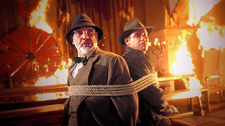 Indiana Jones and Henry Jones