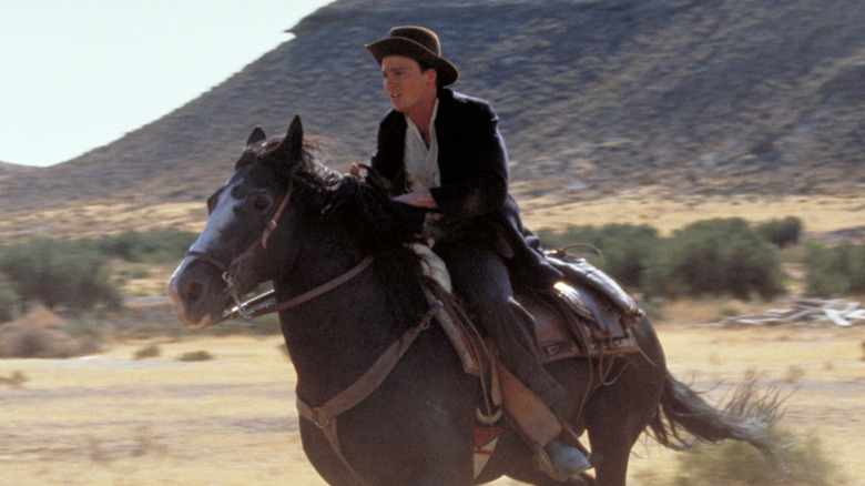 A young Indiana Jones rides on horseback in The Young Indiana Jones Chronicles (1992-1993)