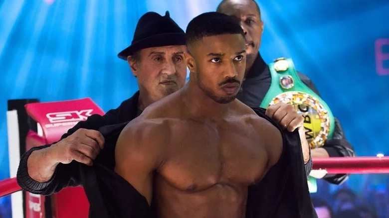 Rocky Balboa unveils Adonis Creed in Creed II (2018)
