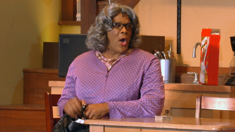 Madea is interviewed in "Madea Gets a Job"