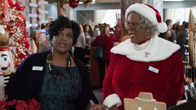 Eileen Murphy and Madea have a showdown in "A Madea Christmas"