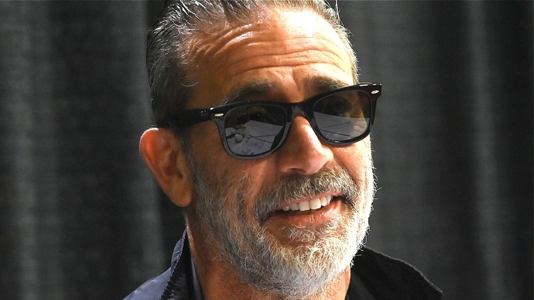 Jeffrey Dean Morgan smiling in sunglasses