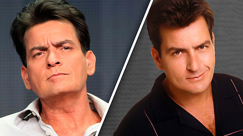 Charlie Sheen and Charlie Harper