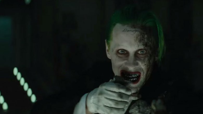 Jared Leto as the Joker in Suicide Squad