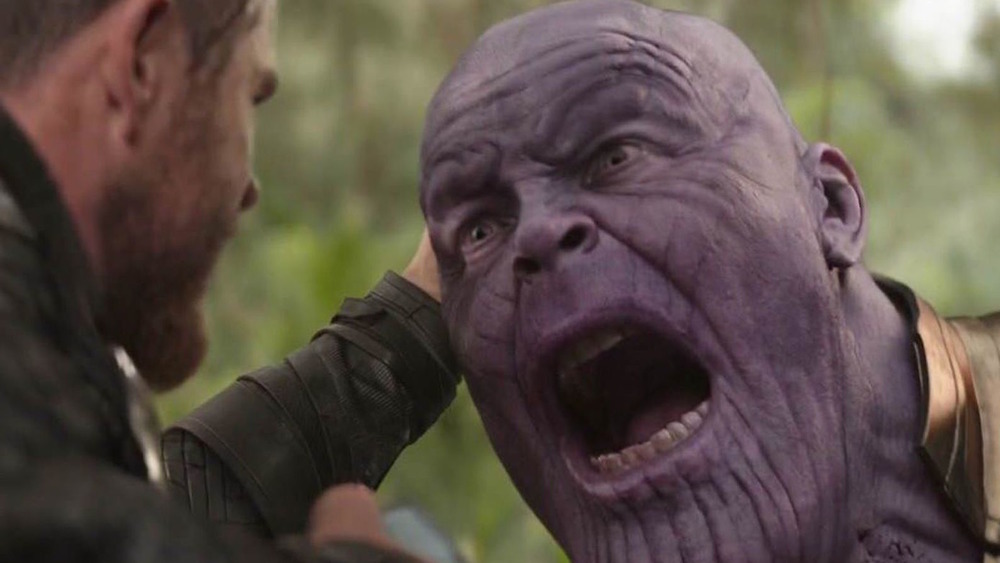 Thanos screaming