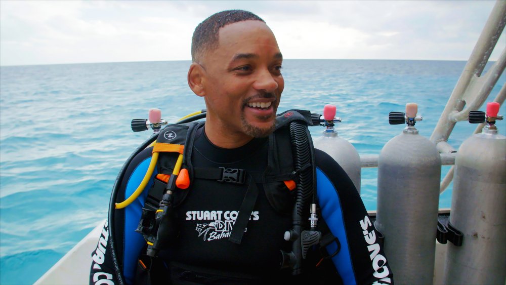 Will Smith on a boat in the Bahamas for Shark Week's Will Smith: Off the Deep End