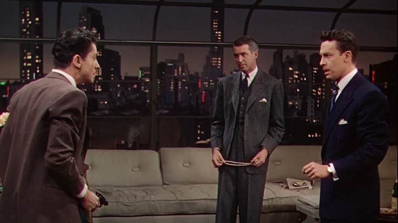Jimmy Stewart in Alfred Hitchcock's Rope