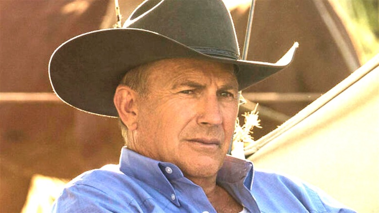 Kevin Costner as John Dutton on Yellowstone