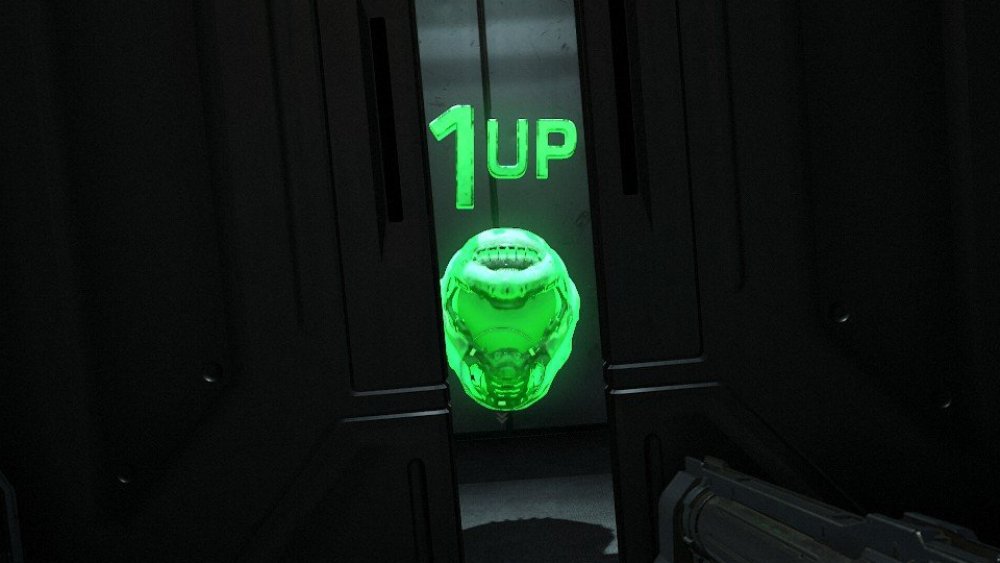 DOOM Eternal, 1-up, extra life, ammo, farm