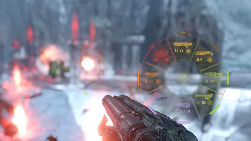 DOOM Eternal, weapon wheel