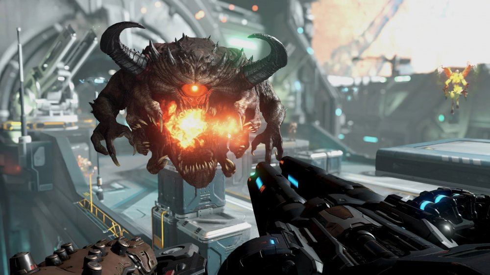 DOOM Eternal, grenade, cacodemon
