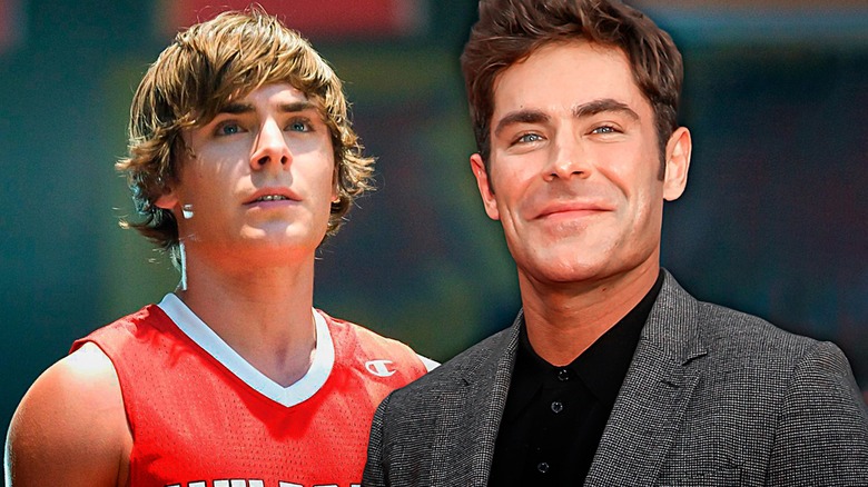 Troy Bolton Zac Efron collage