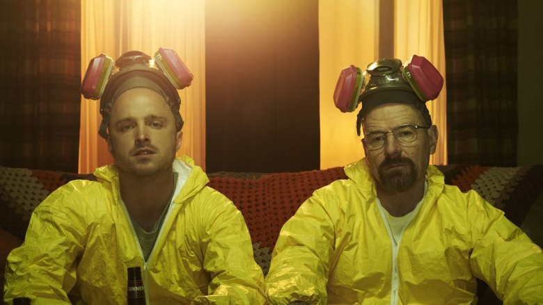 Aaron Paul and Bryan Cranston in Breaking Bad