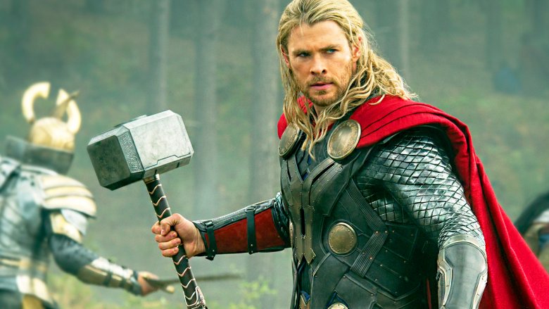 thor with mjolnir