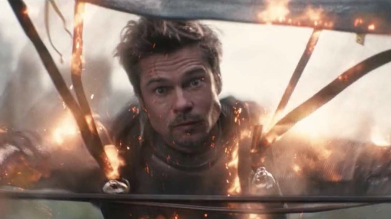 Brad Pitt shocked and electrocuted