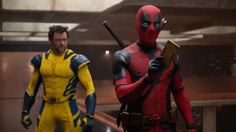 Wolverine and Deadpool standing together