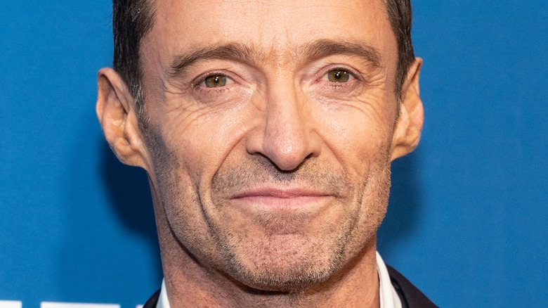 Hugh Jackman smiling