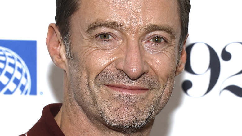 Hugh Jackman smiling