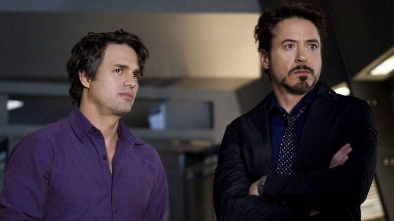Bruce Banner and Tony Stark