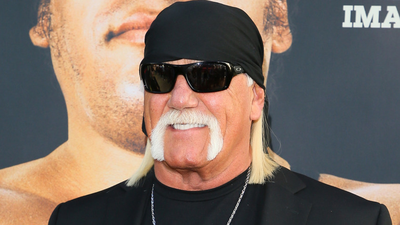 Hulk Hogan smiling