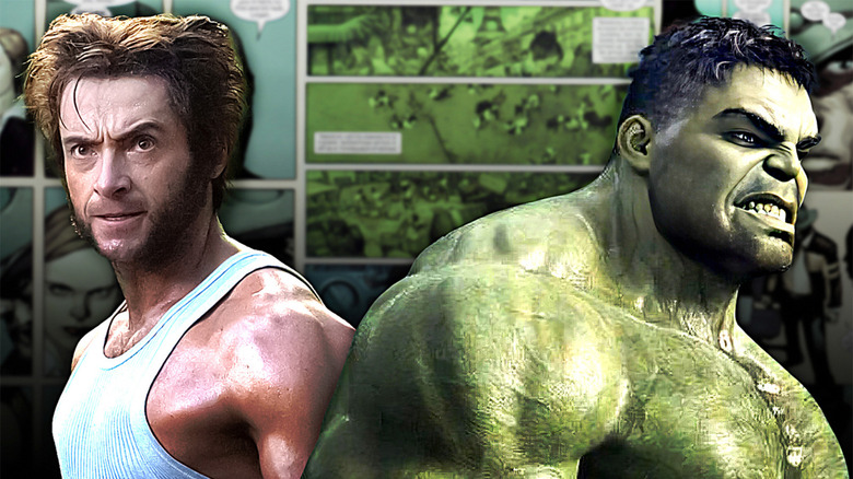Hulk and Wolverine in live-action