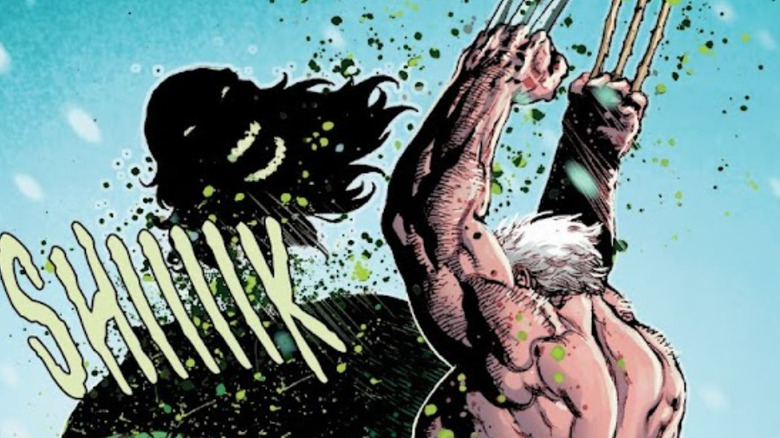 Wolverine slices Maestro's head off