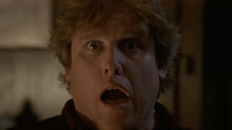 Gary Busey looking scared
