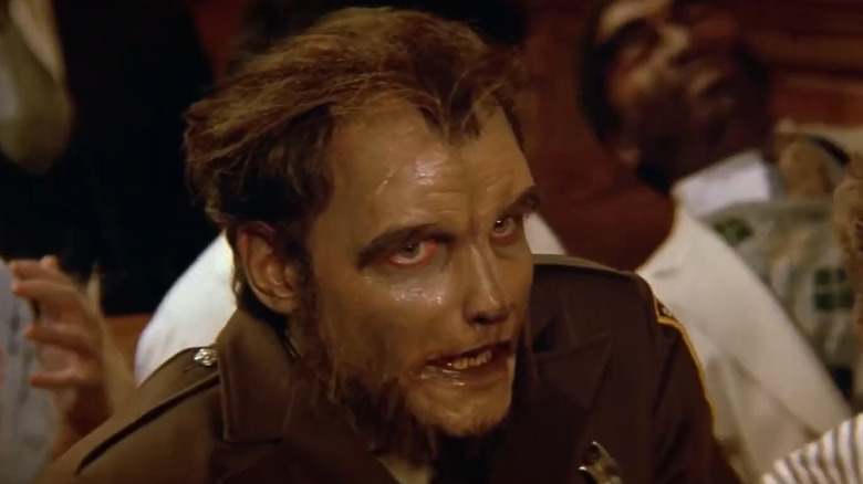 Werewolf wearing ripped clothes