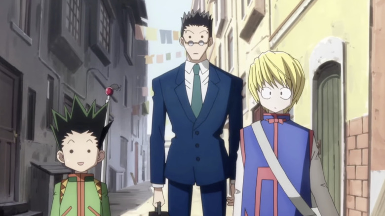 Gon, Leorio, and Kurapika